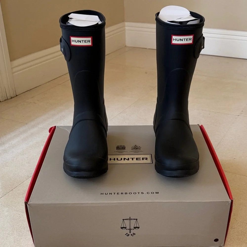 Hunter Classic Black Boots